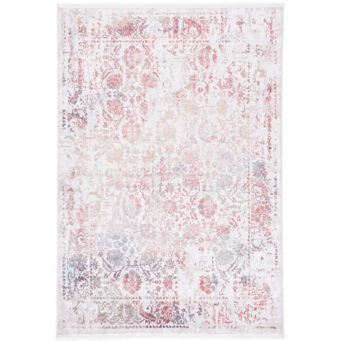 Carpetfine Pink/White Rug Wayfair.co.uk